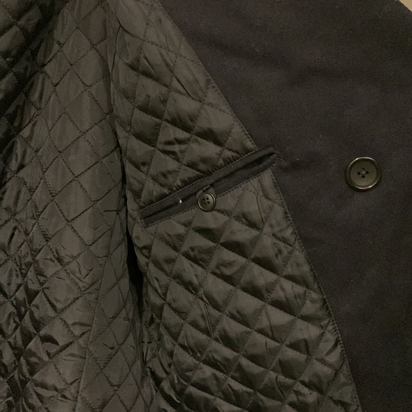 Slate & Stone men’s Wool Pea Coat/ Jacket Size XXL - Picture 3 of 12